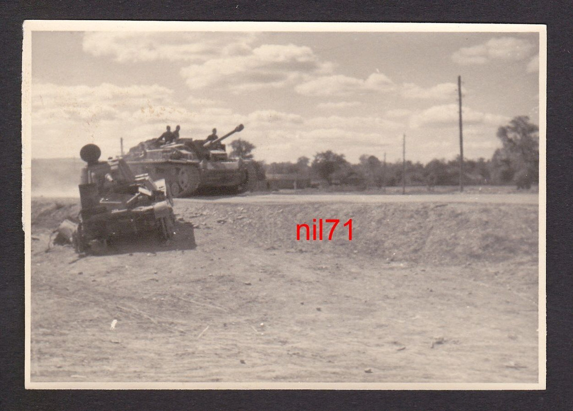 Foto - Panzer - Sturmgeschütz - Südfront