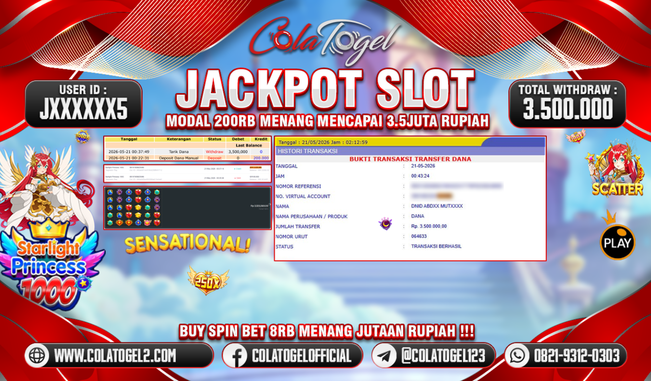 JACKPOT SLOT GACOR!!