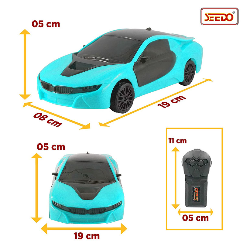 Hot Remote Control Car Lightweight Rc Drift Car Sturdy Abs Low Friction  Scratch