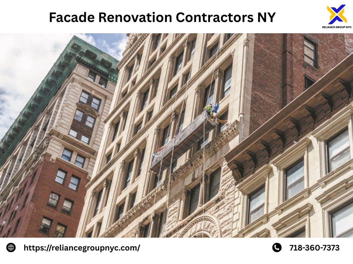 Facade Renovation Contractors NY Reliance Group NYC