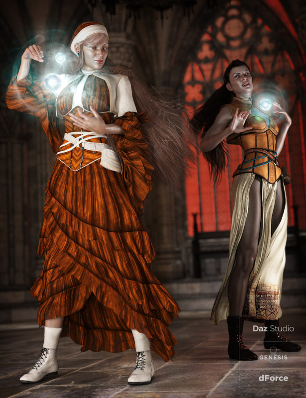 dforce wild winds outfit for genesis 8 females 00 main daz3d