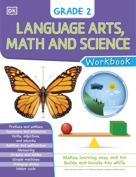 Language Arts, Math, and Science: Grade 2 (DK Workbooks)