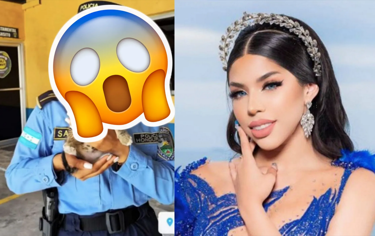 ¡Son idénticas! Yeri Mua encuentra a su doble, una policía hondureña