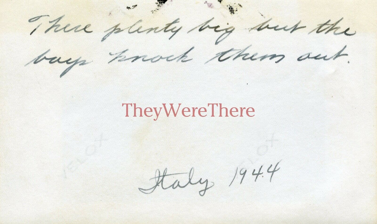 WWII photo- US Captured German PANZER III  IV Panzerkampfwagen Tank -ITALY -1(8)