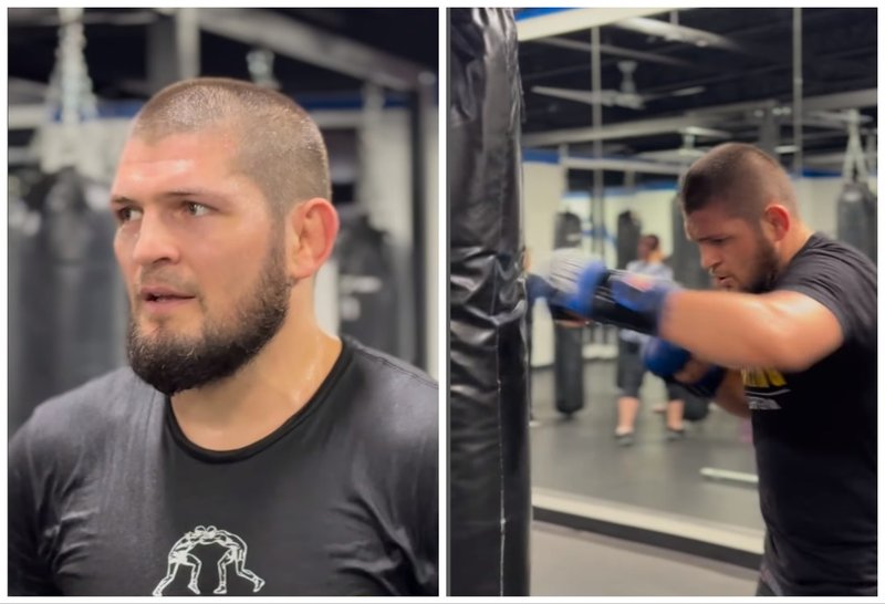 Хабиб Нурмагомедов тренира усилено в лагера на Махачев