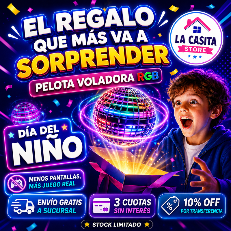 Pelota Voladora RGB