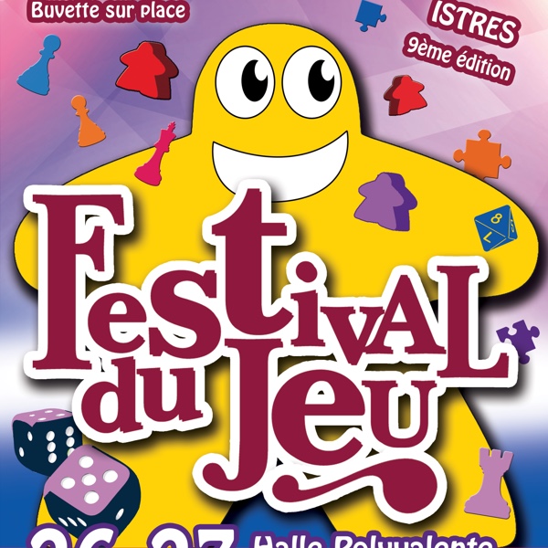 Affiche officielle de Festival du jeu