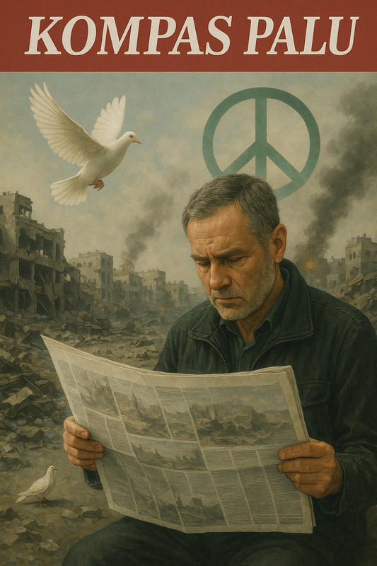 Illustration: The call for peace in Gaza