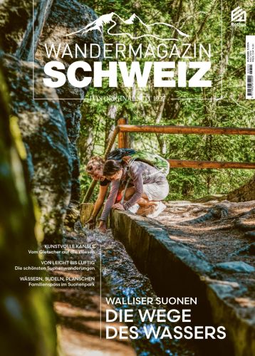 Cover: Wandermagazin Schweiz No 03 Mai-Juni 2024
