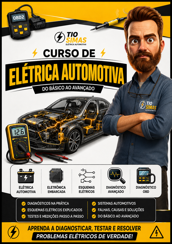 Ebook Guia de Elétrica Automotiva com Multímetro