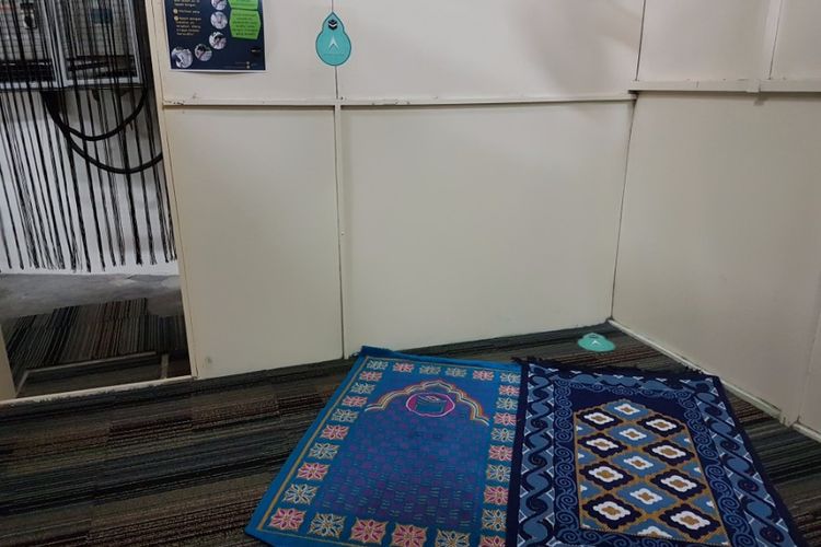 Tempat ibadah bagi turis muslim di Marina Square Shopping Centre