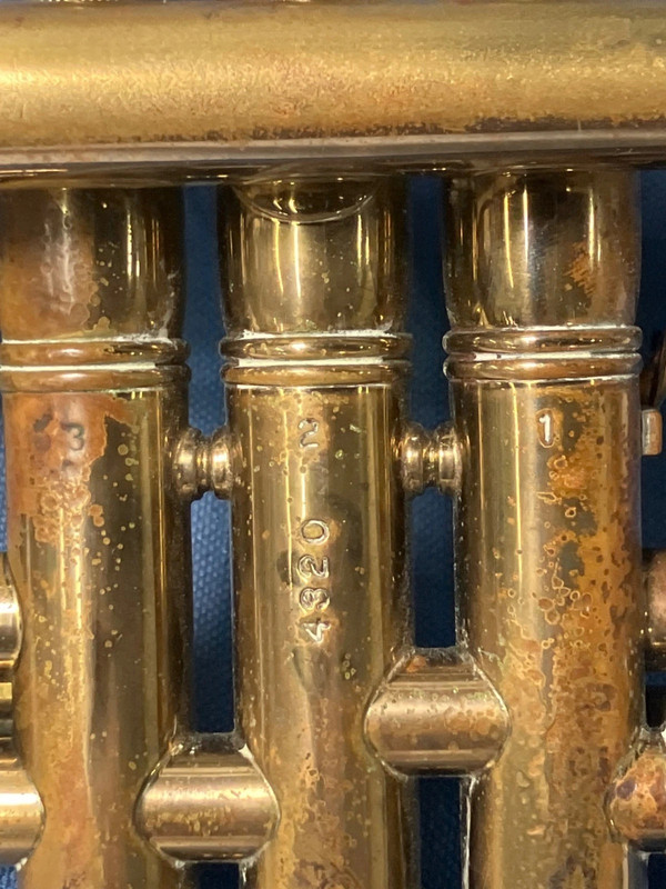 Benge 1958 C trumpet sn 4320 (6)