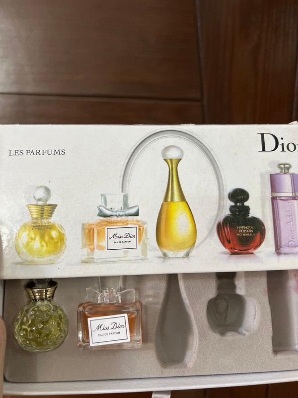 Dior Mini Perfume Set of 2 …..(3 Perfumes are Missing due to leakage) (Without Box Category)