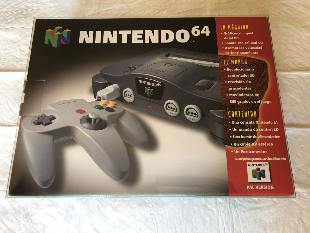 0_Consola Nintendo 64 PAL España