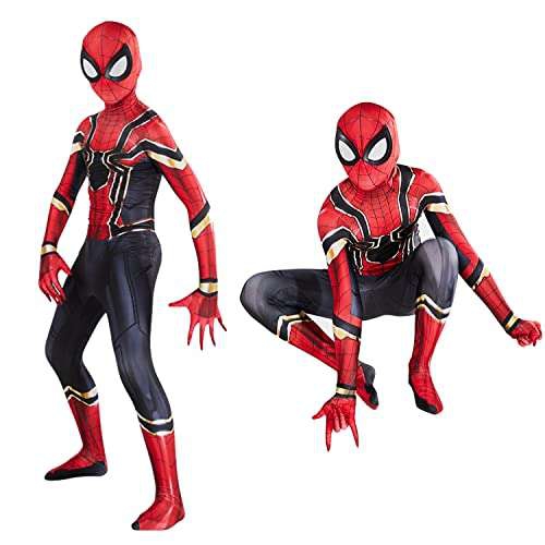 Amazon Disfraz spiderman 100-110 cm y 110-120 cm- envío prime