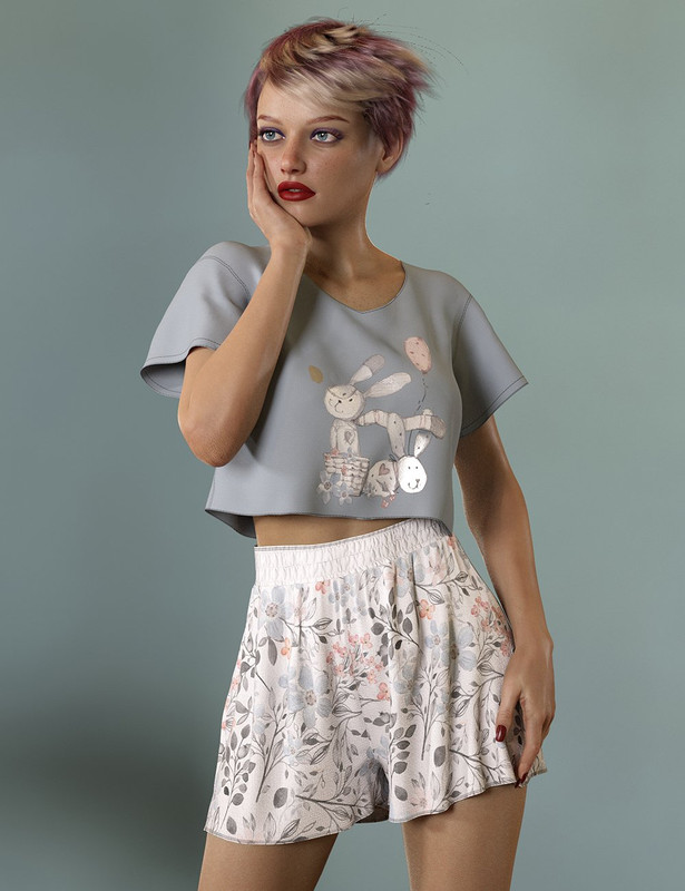 dForce Lily Outfit for Genesis 8 Female dForce Lily Outfit for Genesis 8 Female