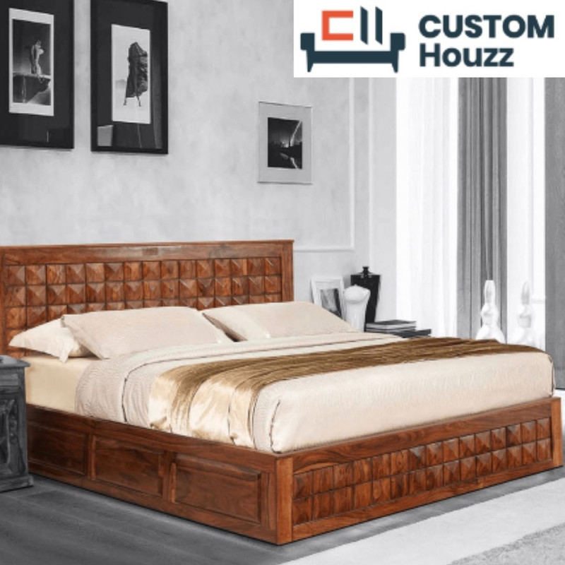 king size bed by Customhouzz