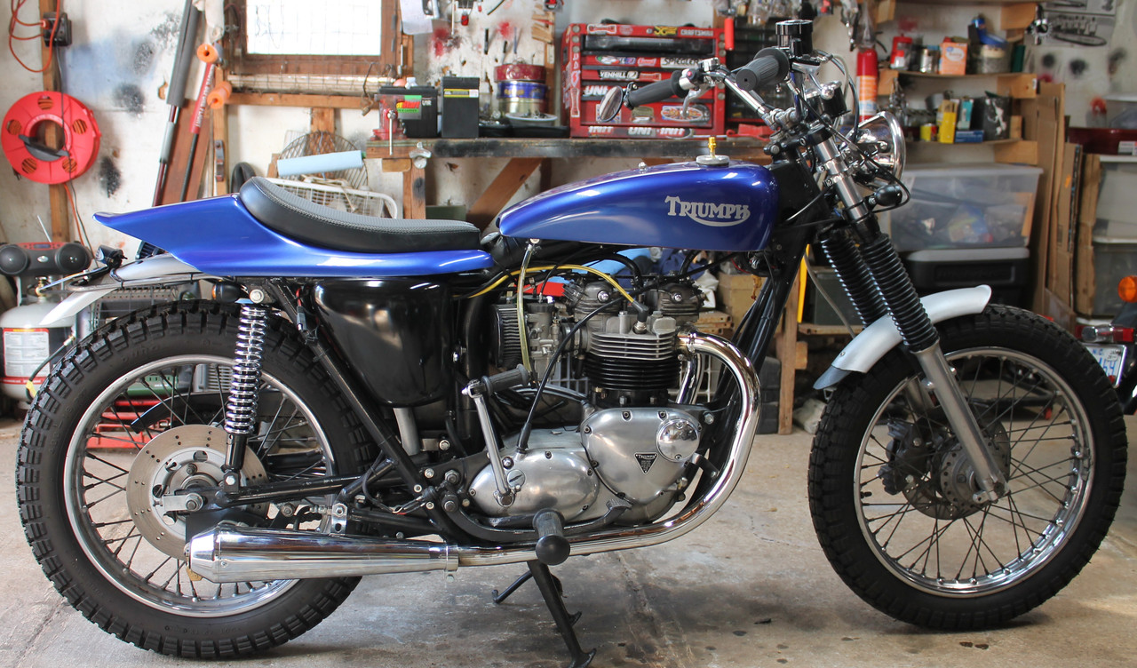 1979 Triumph 750 street tracker dec 24 2025