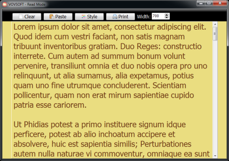 VovSoft Read Mode 1.7