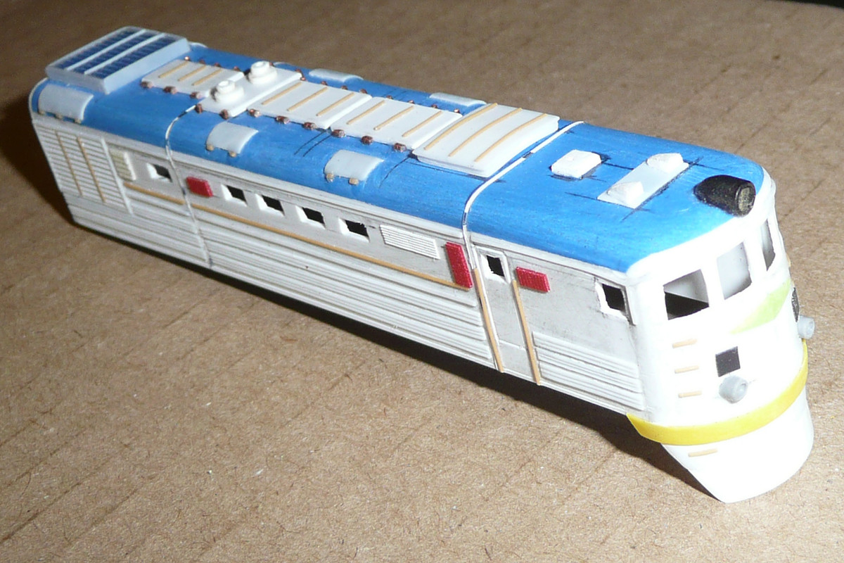 Мастер модель  корпуса ТЭ3-02