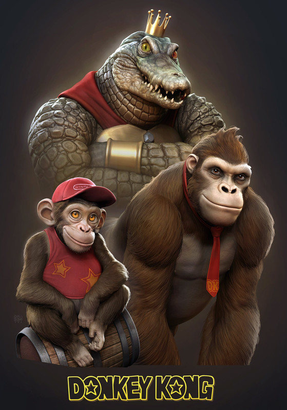 All Donkey Kong Characters