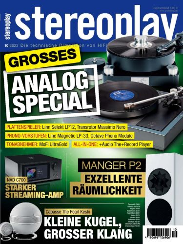Cover: Stereoplay Magazin No 10 Oktober 2022