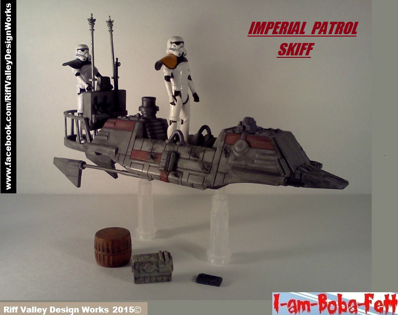 custom imperial patrol skiff 18