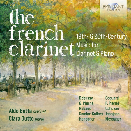 Aldo Botta & Clara Dutto - The French Clarinet, 19th & 20th Century Music for Clarinet & Piano (2023)