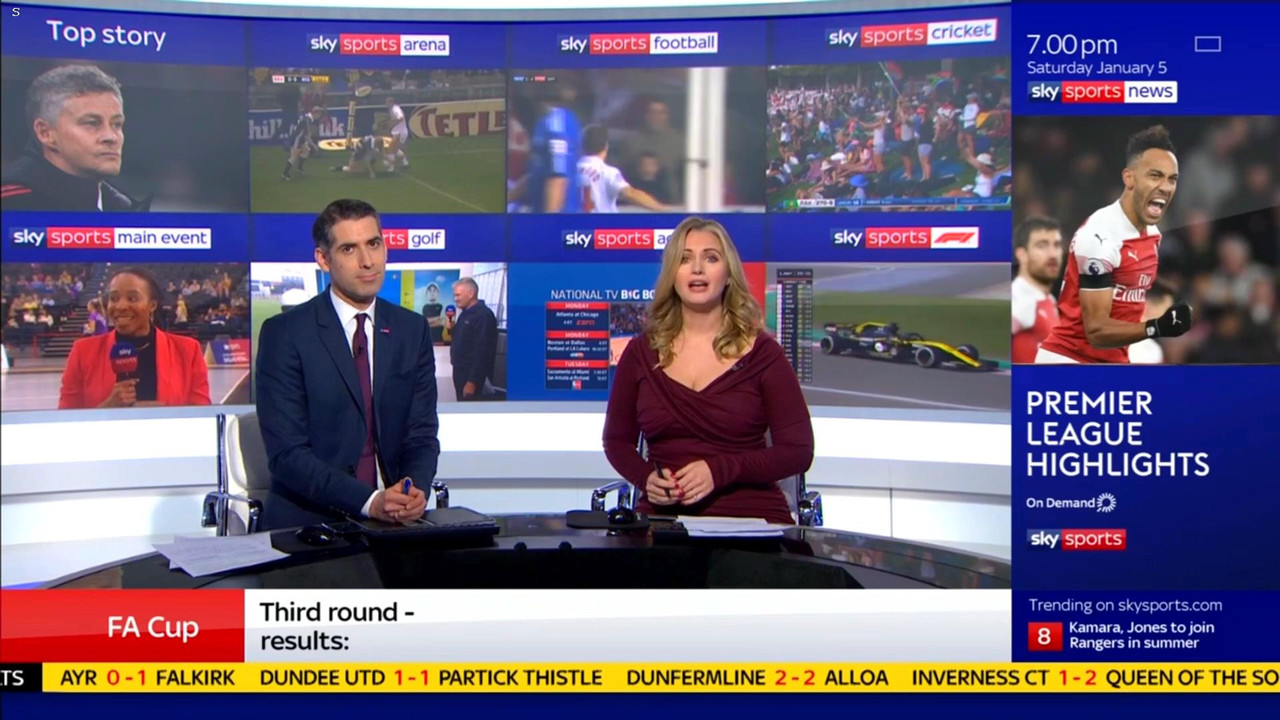 05 January - 19.00.00 - Sky Sports Tonight. Round-up of the spor