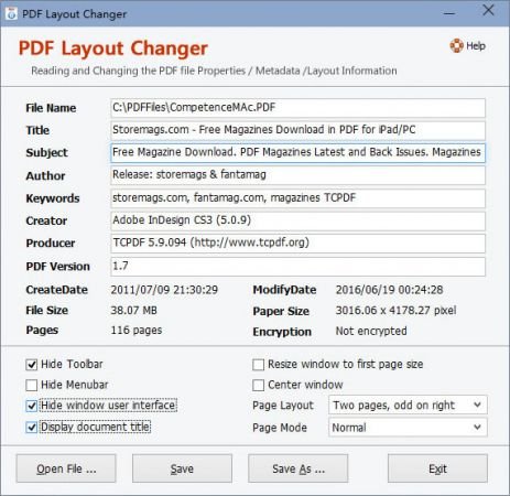 Adept PDF Layout Changer v4.20