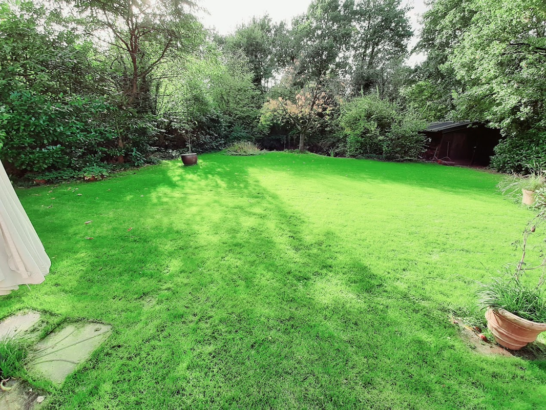 Stupid or brilliant? Digging holes with my pressure washer r/lawncare