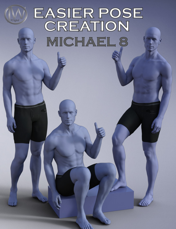 Easier Pose Creation for Genesis 8 Male and Michael 8