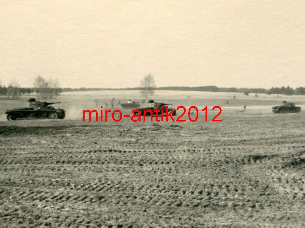 Foto, Panzerregiment 5, Panzerangriff, Manöver, 