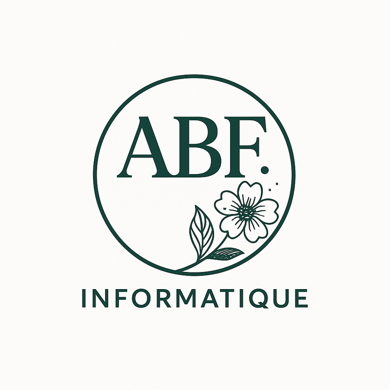 Logo ABF Informatique abfinformatique.fr — assistance informatique seniors, dépannage PC et formation numérique