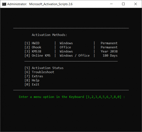 Microsoft Activation Scripts 2.6