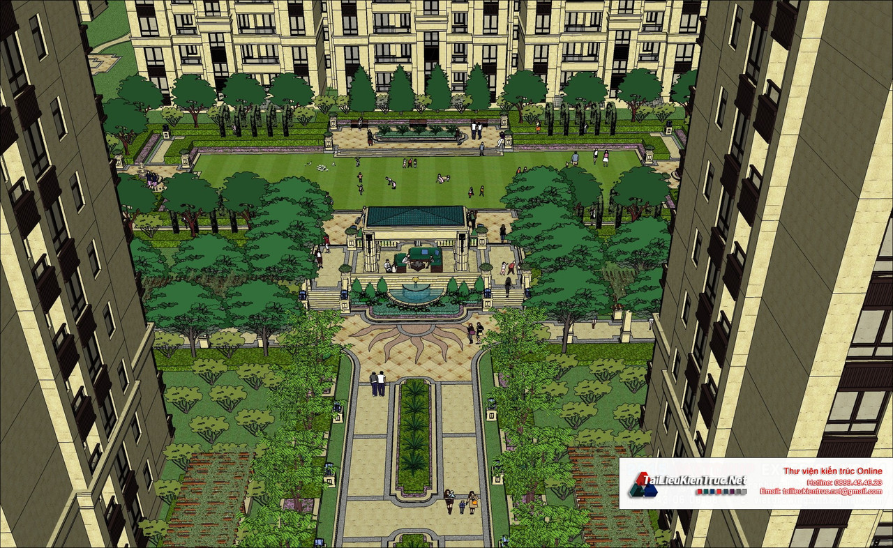 9-model-phoi-canh-3d-file-sketchup-biet-thu-lau-dai-phap-co68 (1