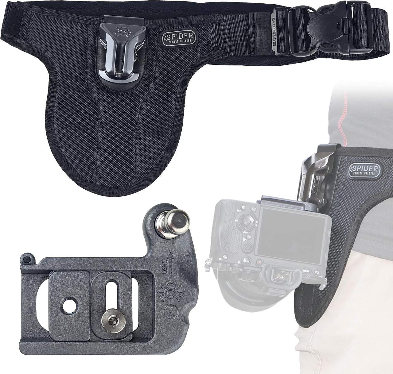 SPIDER HOLSTER SpiderPro Single Mirrorless Camera System v2