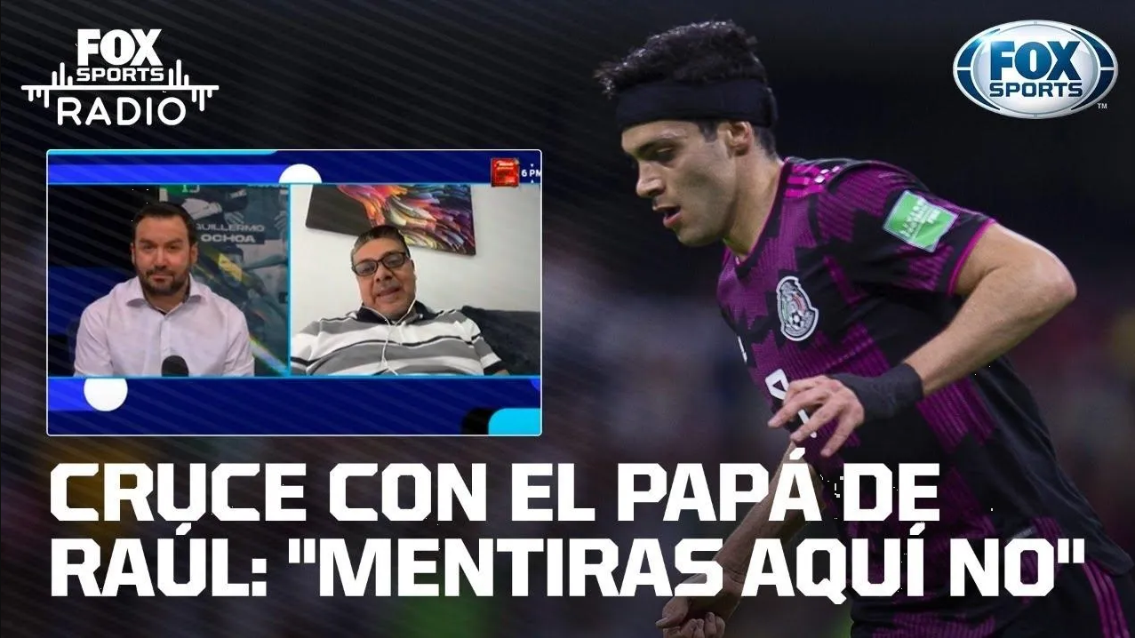 Papá de Raúl Jiménez se pelea con periodista de Fox Sports en vivo