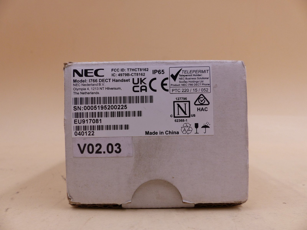 NEC I766 DECT HANDSET PHONE
