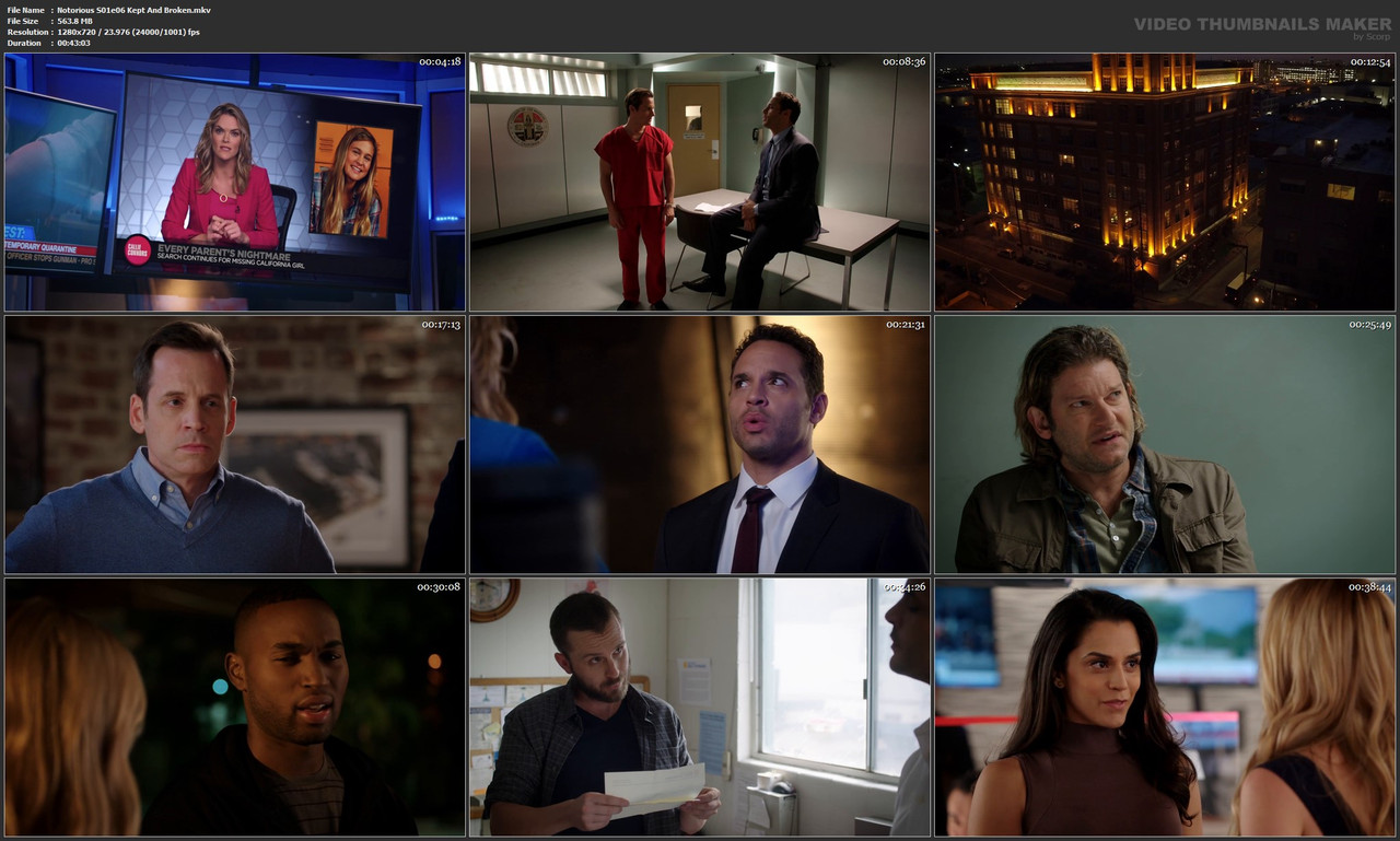 Notorious S01e06 Kept And Broken.mkv