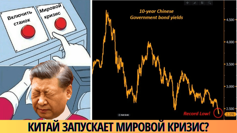 card image Все в ожидании взлета на Луну, в то время как Китай взводит бомбу мирового кризиса