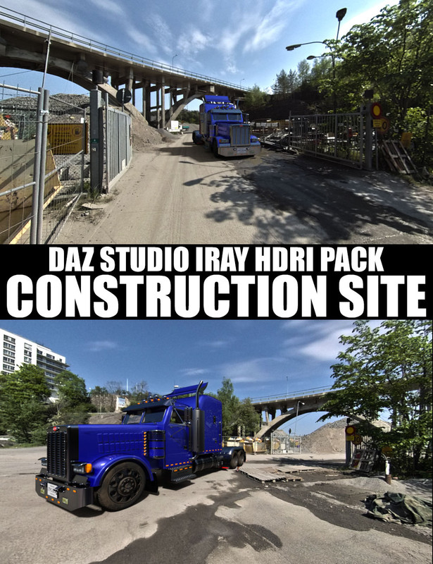 Construction Site - DAZ Studio Iray HDRI Pack