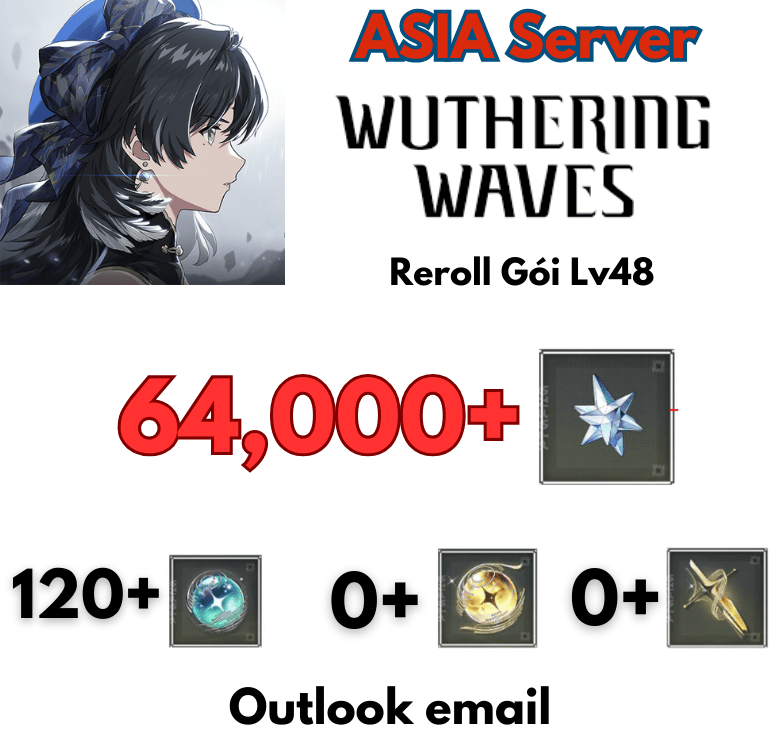 [ASIA] Wuthering Waves Reroll Account