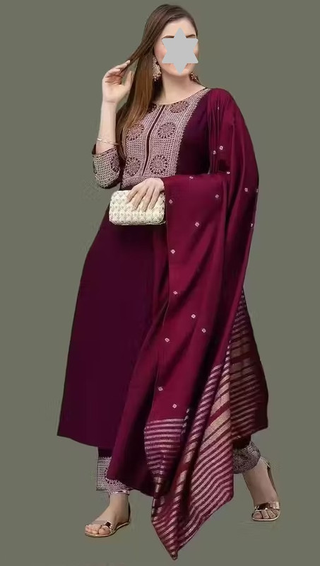 Aagam Attractive Women Kurta Sets Color 1 (KS156)