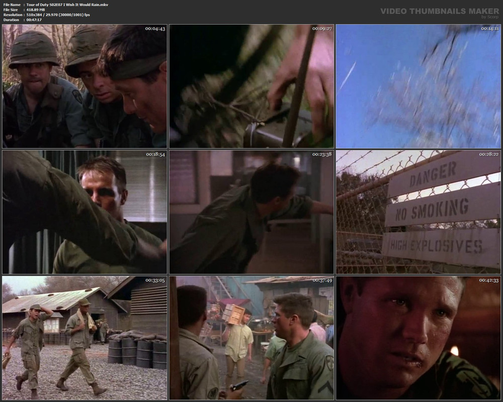 Tour of Duty S02E07 I Wish It Would Rain.mkv