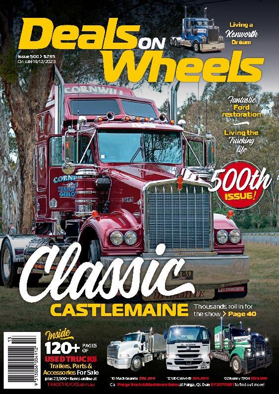 Deals On Wheels Australia - Issue 500, 2023