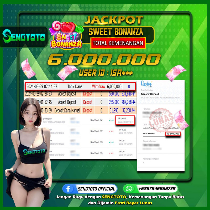 BUKTI PEMBAYARAN SLOT SWEET BONANZA