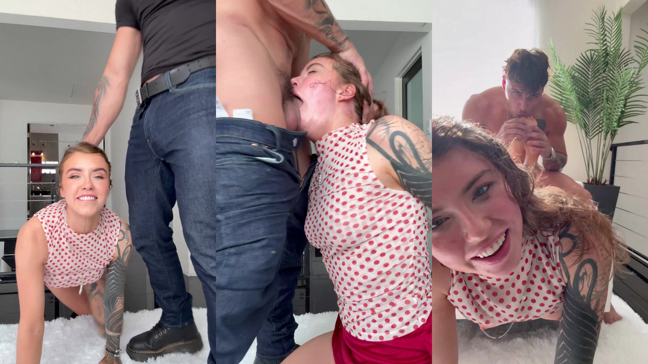 Petite Eden Ivy Gets Her Pretty Face Fucked By Victor Ray’s