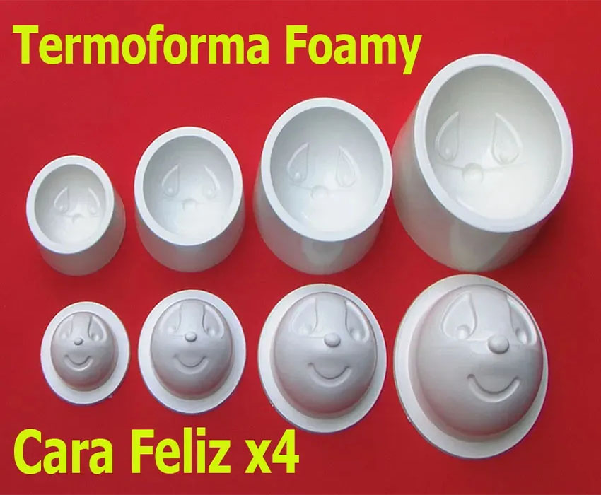 Molde para goma eva fomi eva troquel plastico fomy 4pz