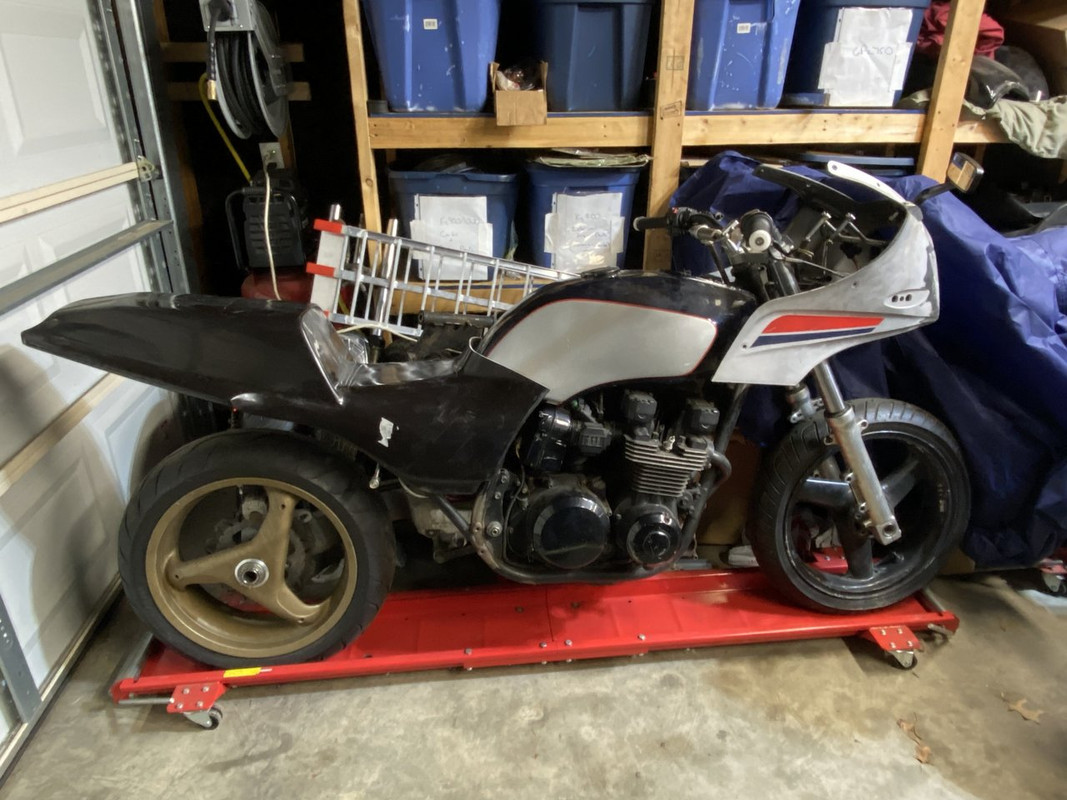 Gpz750 Resto-Mod (Continued) | Page 6 | Custom Fighters - Custom